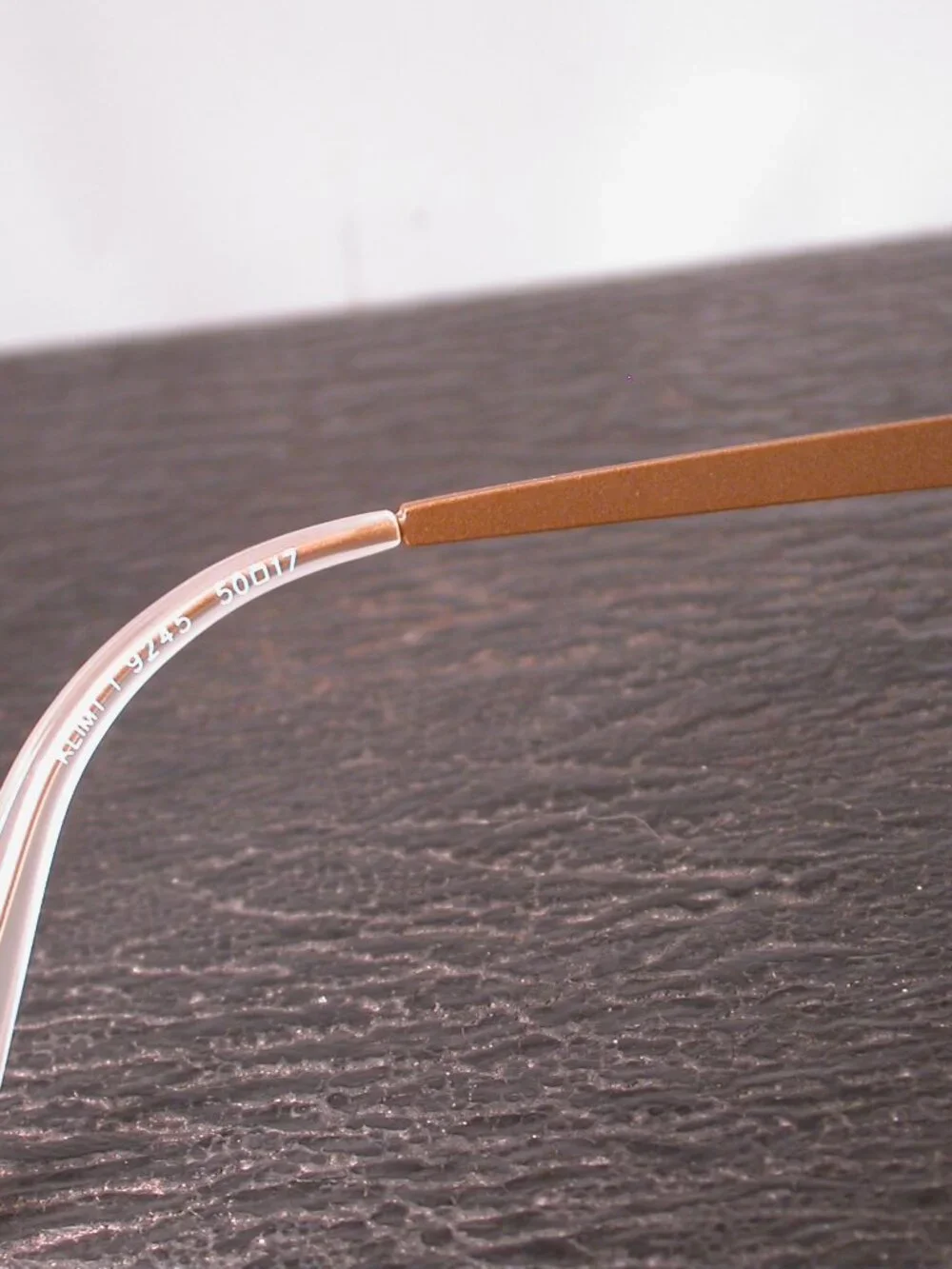 Face A Face Gold and Black Klimt Stylish Eyeglasses Frames Hand Made in France